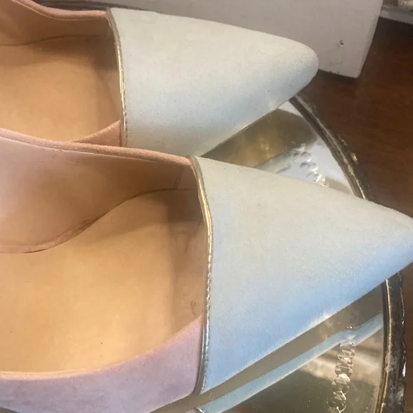 Vintage Signature Blush and Cream Dana Stiletto Heels Size 9 - Picture 10 of 15